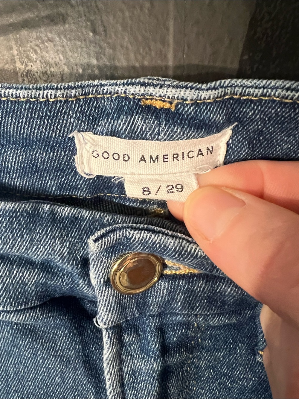 Good American good legs stretchy jeans - Picture 2 of 8